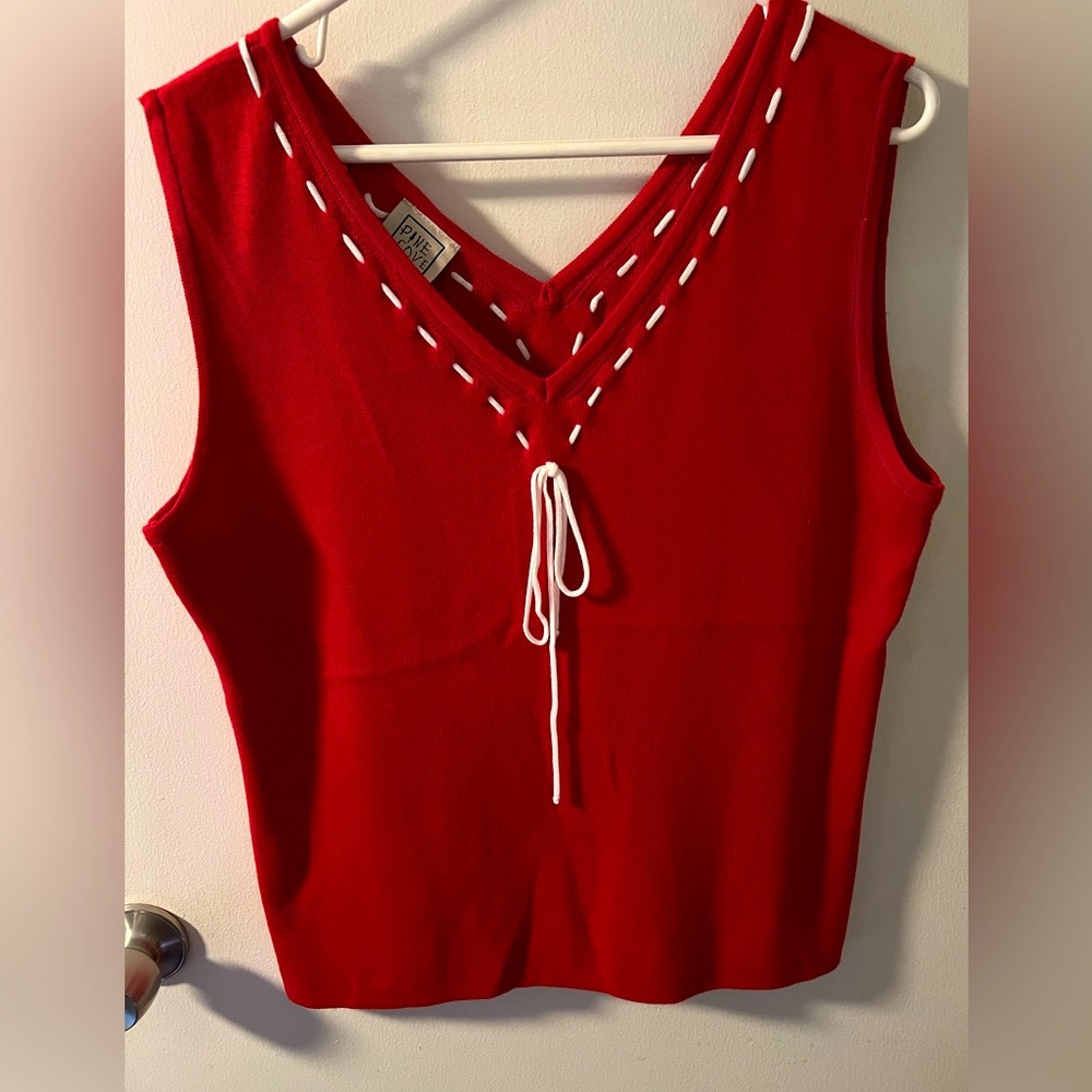 Vintage Pine Cove sweater vest